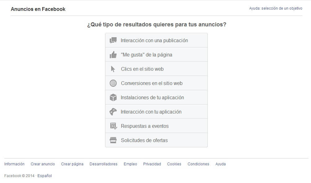 Cómo hacer una campaña de publicidad en Facebook Ads